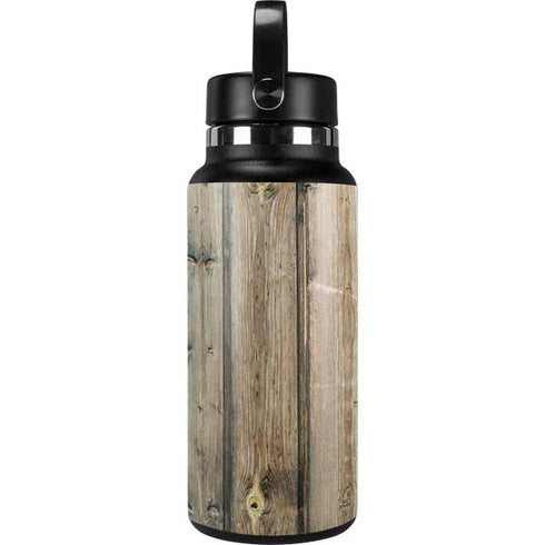 Natural Weathered Wood Hydro Flask 32oz Wide Mouth Skin